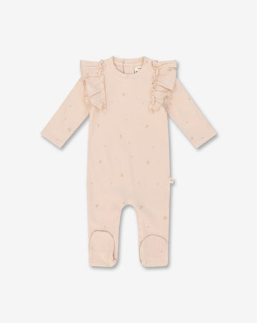 Overall with leggins RIB